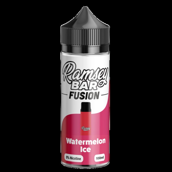 Ramsey Bar Fusion Watermelon Ice 0mg 100ml Short F...