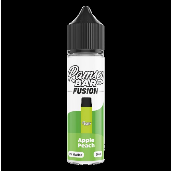 Ramsey Bar Fusion Apple Peach 0mg 50ml Short Fill E-Liquid