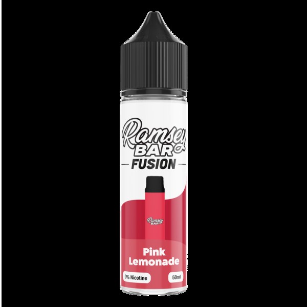 Ramsey Bar Fusion Pink Lemonade 0mg 50ml Short Fil...