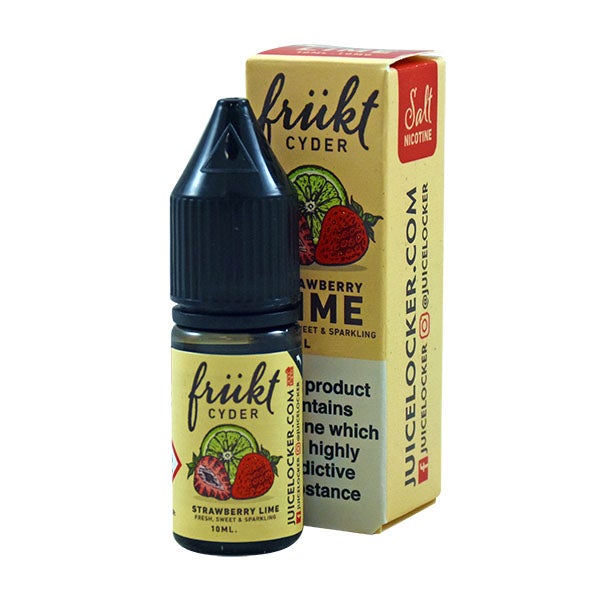 Frukt Cyder Strawberry Lime 10ml Nic Salt