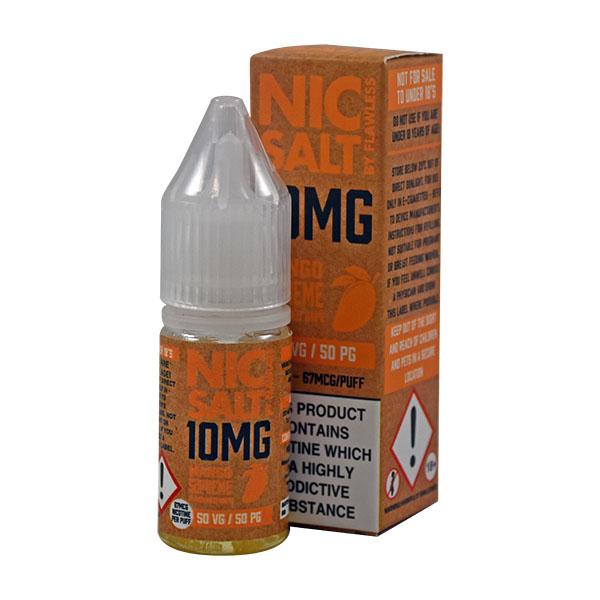 Flawless Mango Supreme 10mg 10ml Nic Salt E-Liquid