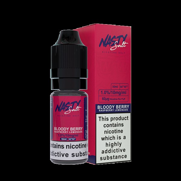 Nasty Juice Nasty Salt: Bloody Berry 10ml Nic Salt