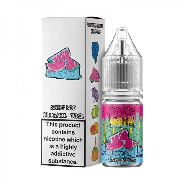 Lollidrip Watermelon Ice 10ml Nic Salt