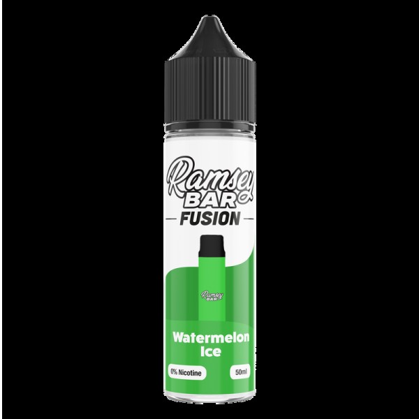 Ramsey Bar Fusion Watermelon Ice 0mg 50ml Short Fi...