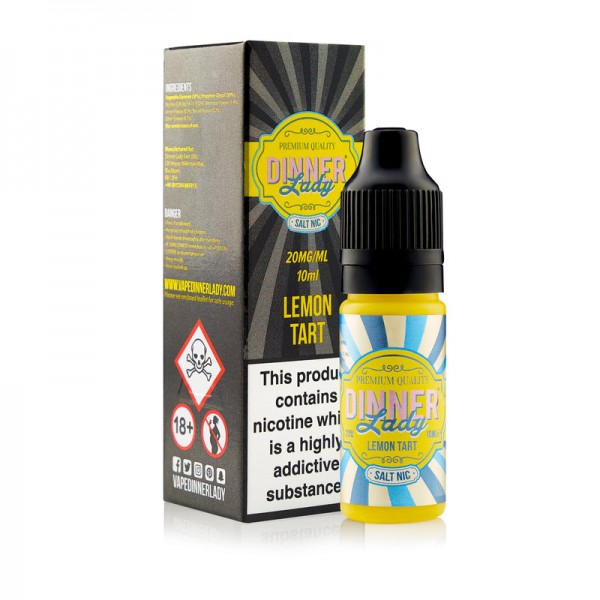 Dinner Lady Lemon Tart Nic Salt 10ml