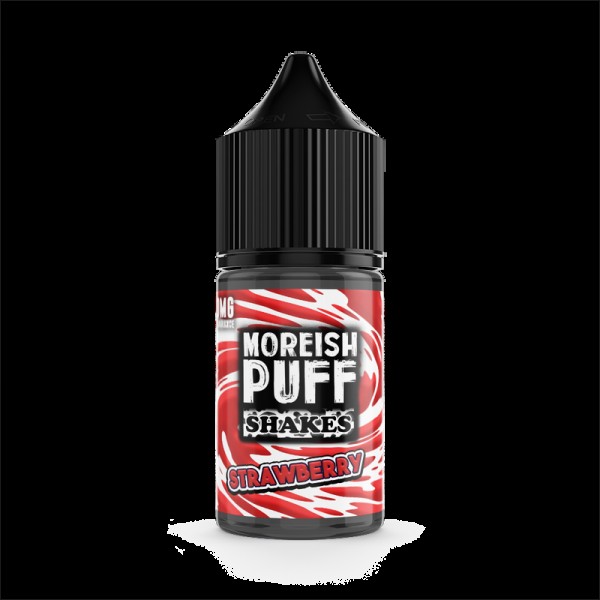 Moreish Puff Shakes Strawberry 0mg 25ml Short Fill...