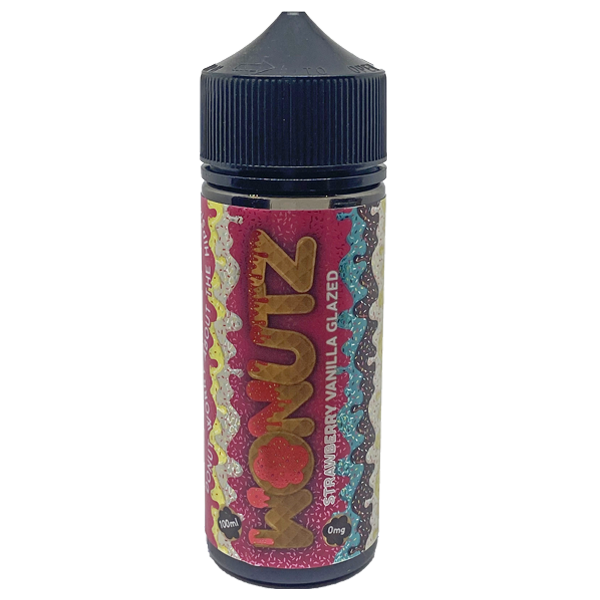 Wonutz Strawberry Vanilla Glazed E-Liquid 100ml Short Fill