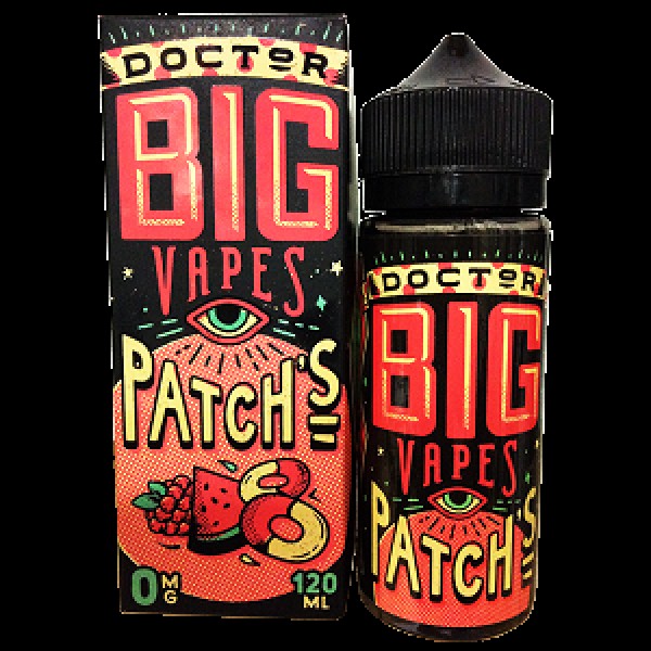 Big Bottle Co Doctor Big Vapes: Patch’s 0mg 100ml Short Fill E-Liquid Out Of Date