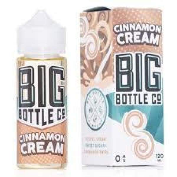 Big Bottle Co Cinnamon Cream 0mg 100ml Short Fill ...