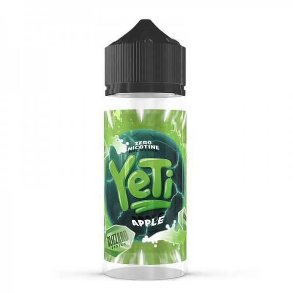 Yeti Blizzard Apple 0mg 100ml Short Fill E-Liquid