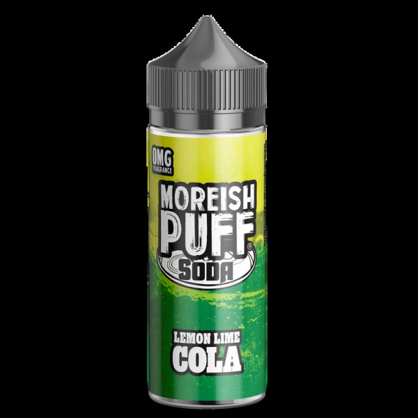 Moreish Puff Soda Lemon/lime Cola 0mg 100ml Short ...