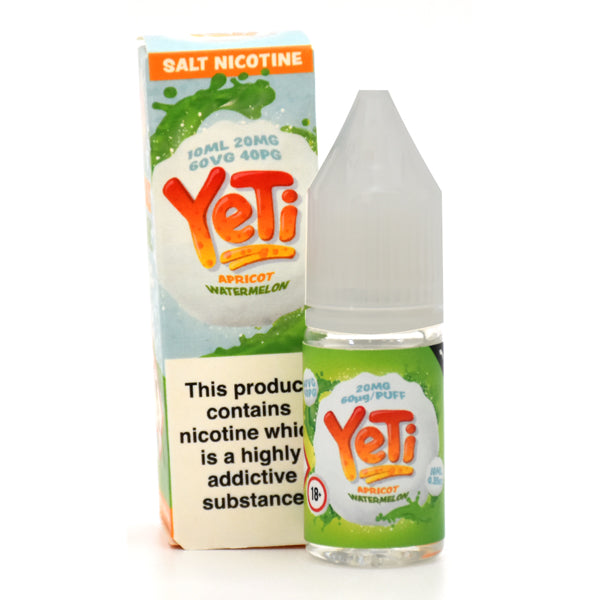 Yeti Apricot Watermelon 10ml Nic Salt