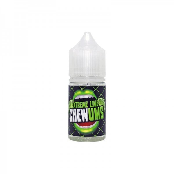 Chewums: Xtreme Lime 0mg Short Fill - 25ml