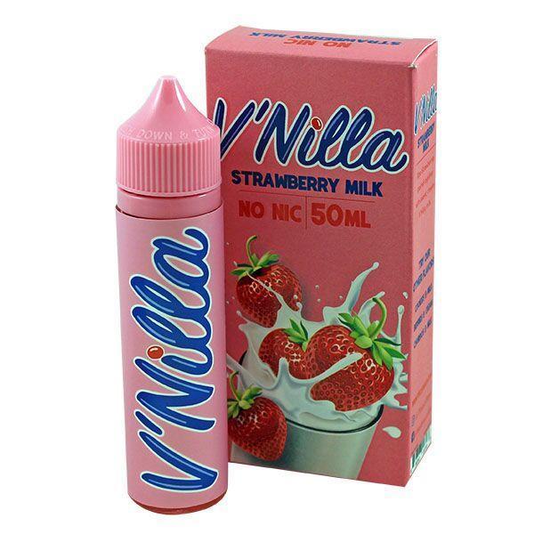 V'nilla Strawberry & Milk 0mg Short Fill -...