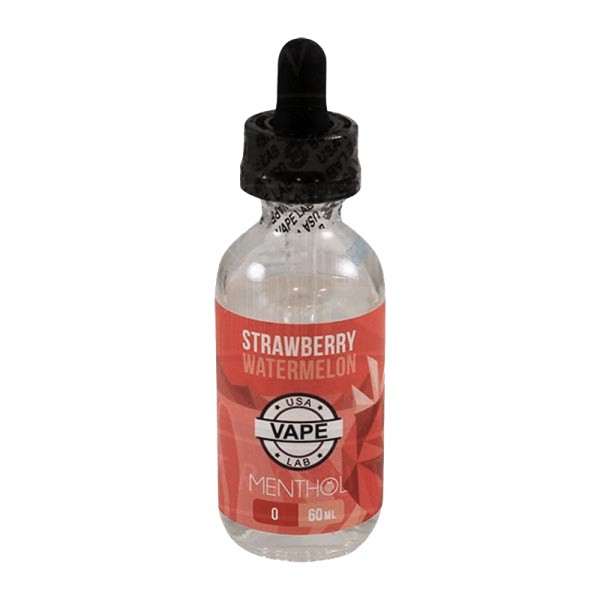 USA Vape Labs Strawberry Watermelon Menthol 0mg 50ml Short Fill E liquid