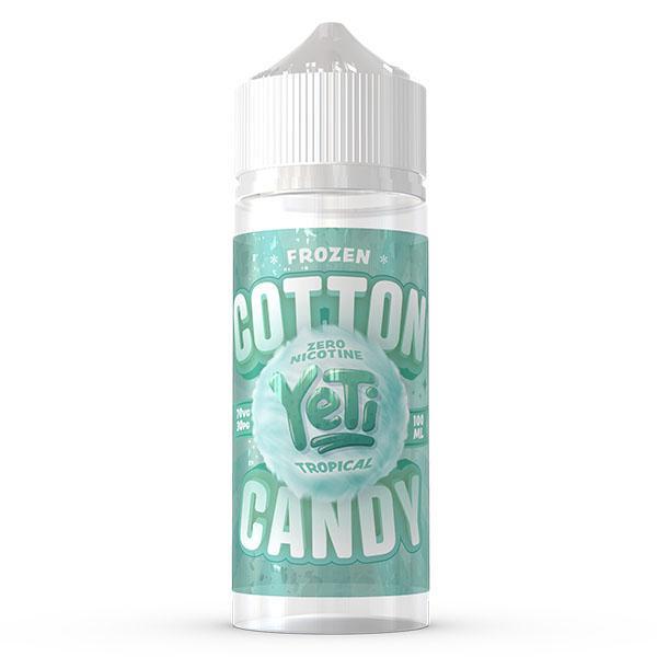 Yeti Cotton Candy: Tropical 0mg 100ml Short Fill E-Liquid