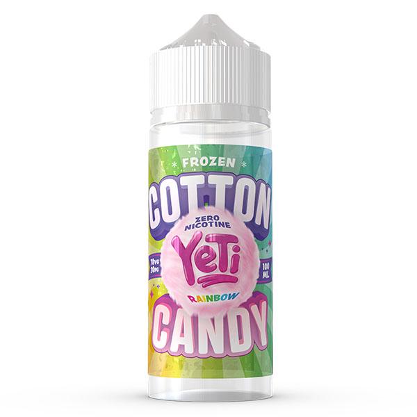 Yeti Cotton Candy: Rainbow 0mg 100ml Short Fill E-Liquid