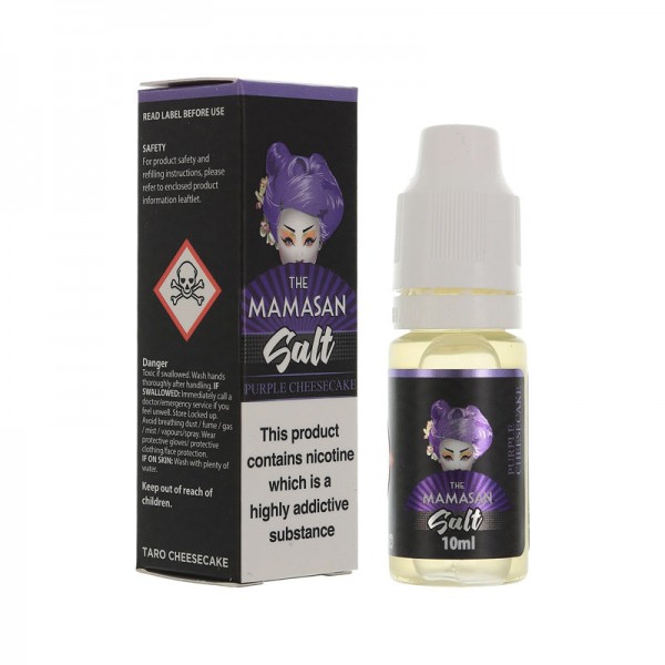 The Mamasan Purple Cheesecake Nic Salt 10ml 20mg O...