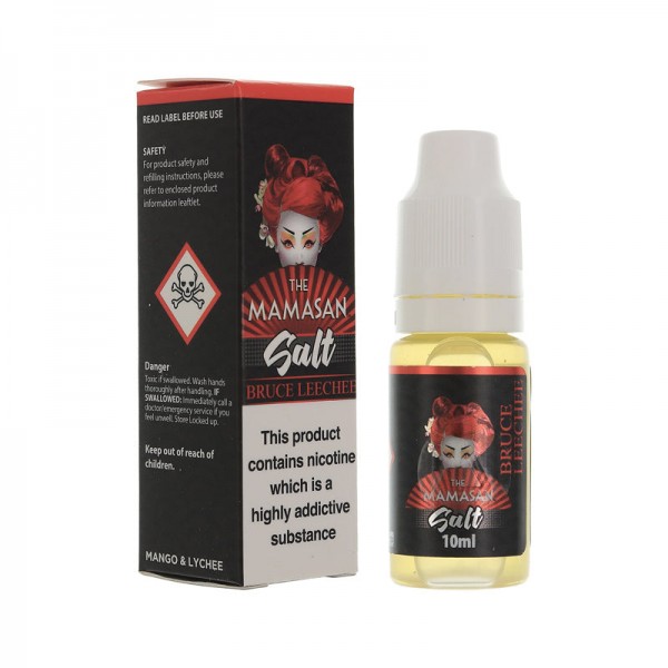 The Mamasan Bruce Leechee Nic Salt 10ml 20mg Out Of Date