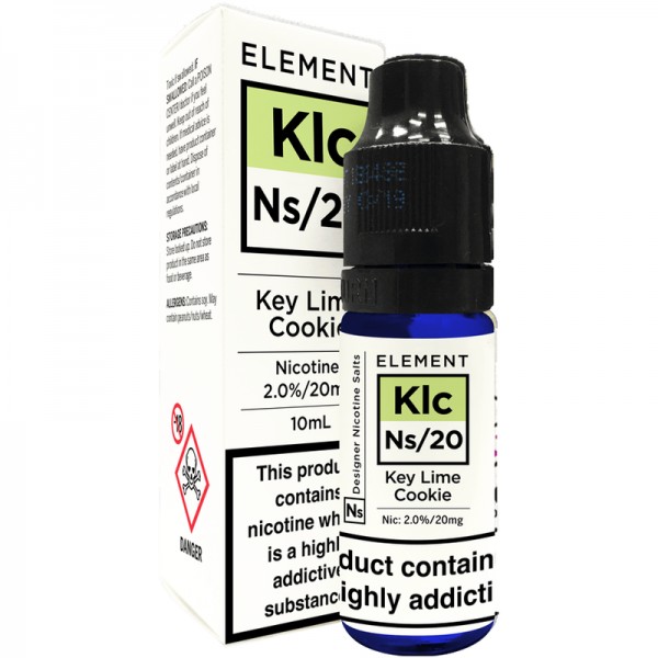 Element Key Lime Cookie Nic Salt 10ml 20mg Out Of Date