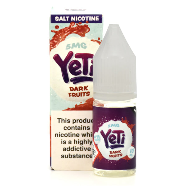 Yeti Dark Fruits 10ml Nic Salt 5mg, 10mg and 20mg ...