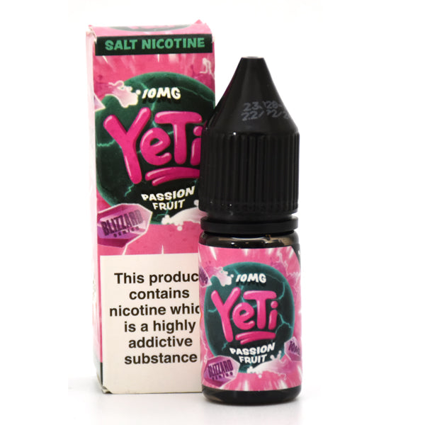 Yeti Blizzard Passion Fruit 10ml Nic Salt