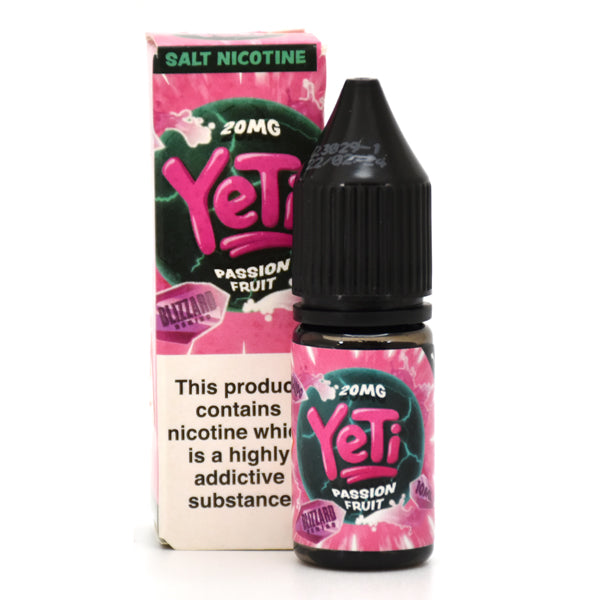 Yeti Blizzard Passion Fruit 10ml Nic Salt