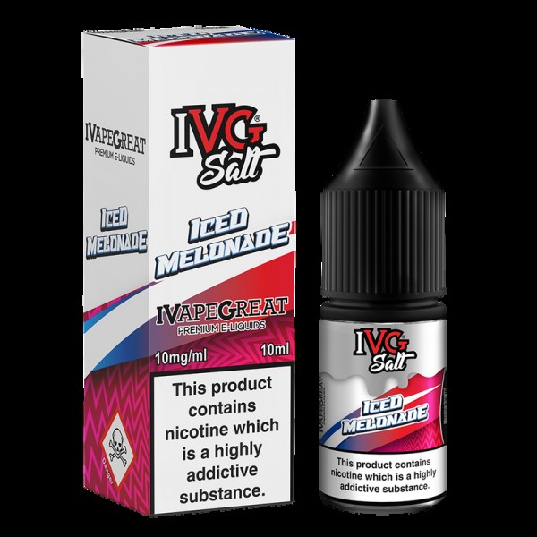 IVG Crushed: Iced Melonade 10ml Nic Salt