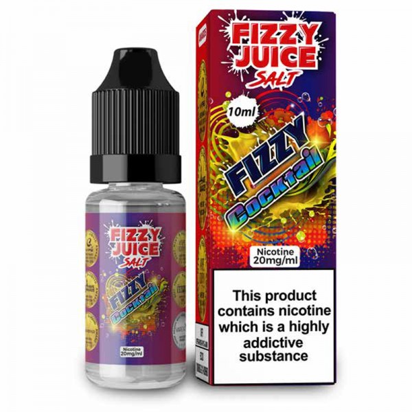 Fizzy Juice Cocktail 10ml Nic Salt