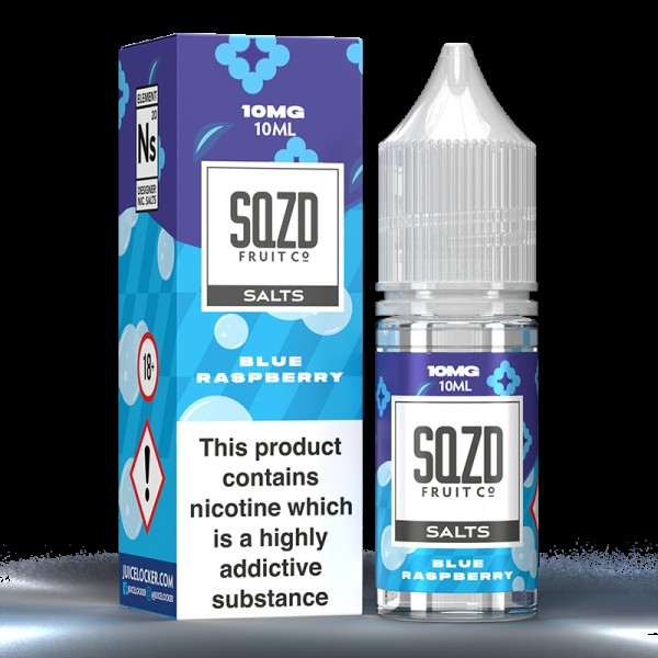 SQZD Blue Raspberry 10ml Nic Salt