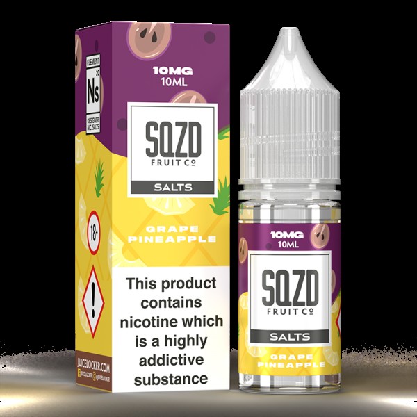 SQZD Grape Pineapple 10ml Nic Salt