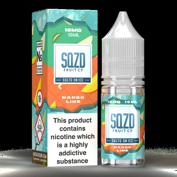 SQZD On Ice: Mango Lime 10ml Nic Salt