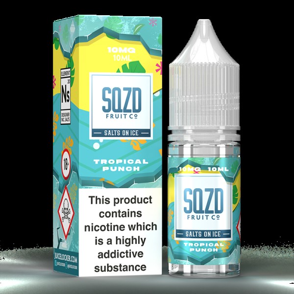 SQZD On Ice: Tropical Punch 10ml Nic Salt