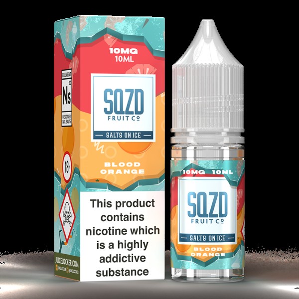 SQZD On Ice: Blood Orange 10ml Nic Salt