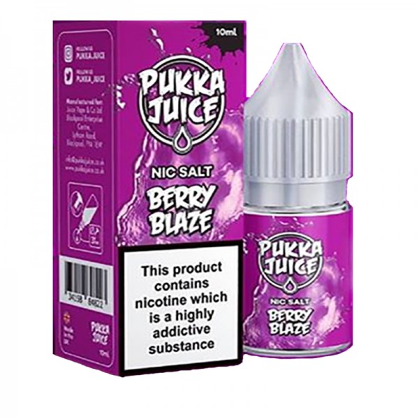 Pukka Juice Berry Blaze 10ml Nic Salt