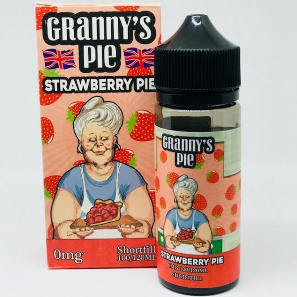 Granny's Pie Strawberry Pie 100ml Short Fill -...