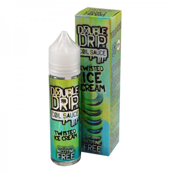 Double Drip Twisted Ice Cream 50ml Short Fill - 0mg