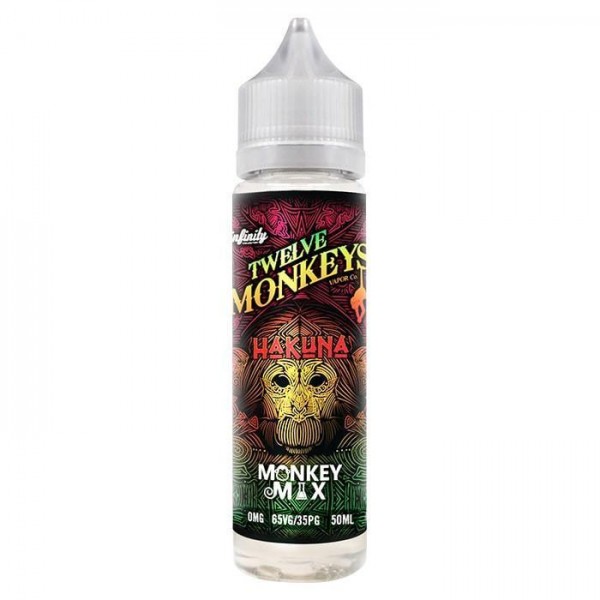 Twelve Monkeys Hakuna 50ml Short Fill - 0mg