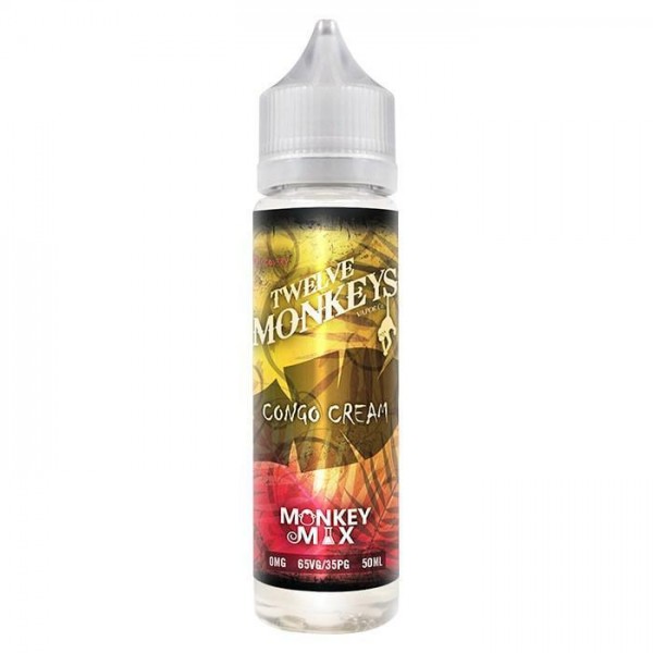 Twelve Monkeys Congo Cream 50ml Short Fill - 0mg