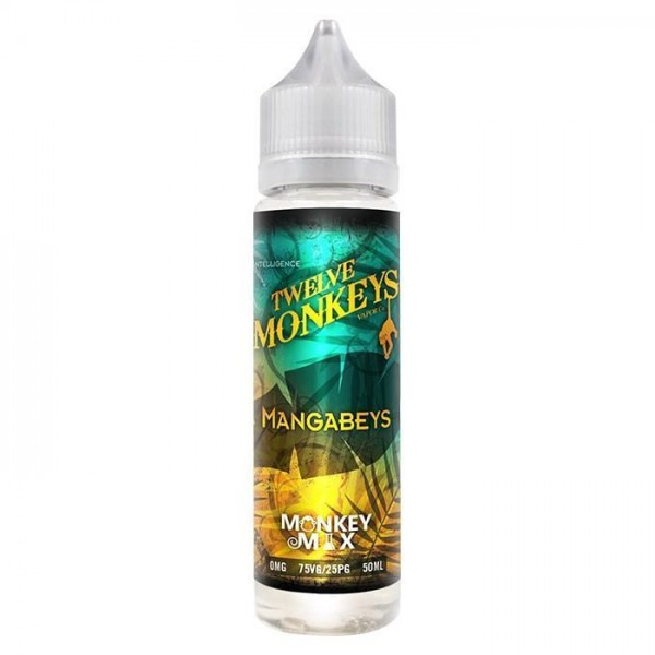 Twelve Monkeys Mangabeys 50ml Short Fill - 0mg