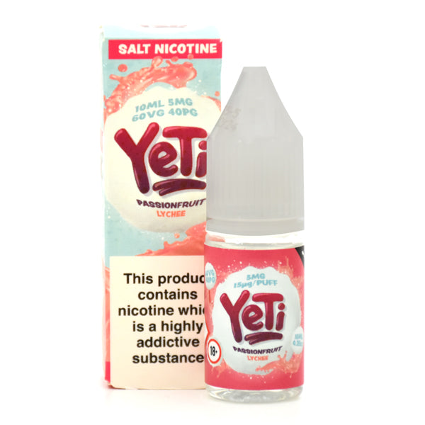 Yeti Passionfruit Lychee 10ml Nic Salt