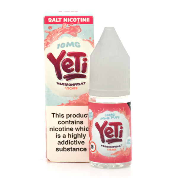 Yeti Passionfruit Lychee 10ml Nic Salt