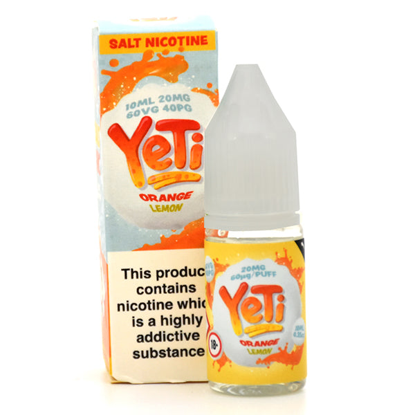 Yeti Orange Lemon 10ml Nic Salt