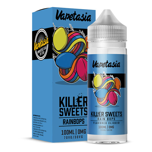 Vapetasia Killer Sweets Rain Bops 0mg 100ml Short ...