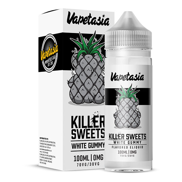 Vapetasia Killer Sweets White Gummy 0mg 100ml Shor...