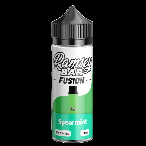 Ramsey Bar Fusion Spearmint 100ml Short Fill E-Liq...