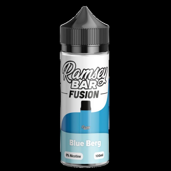 Ramsey Bar Fusion Blue Berg 100ml Short Fill E-Liq...