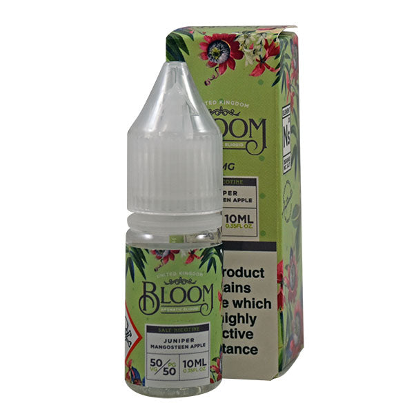 Bloom Juniper Mangosteen Apple 10ml Nic Salt E-Liq...