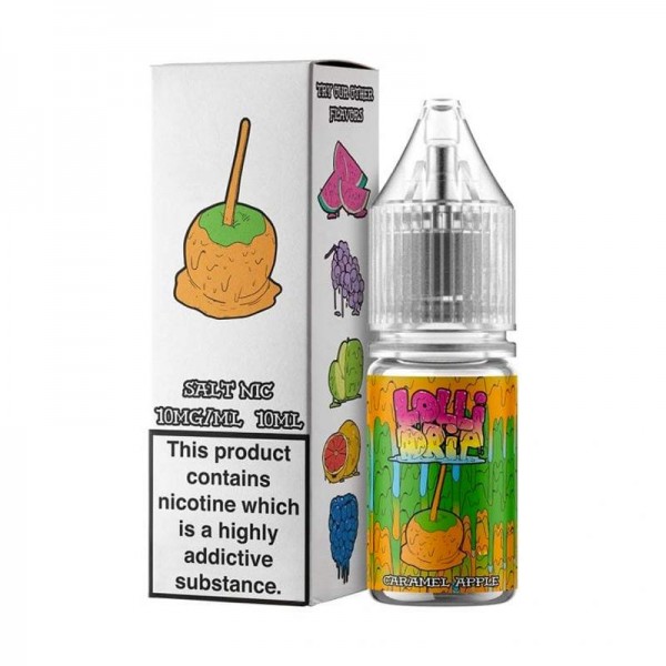 Lollidrip Caramel Apple 10ml Nic Salt