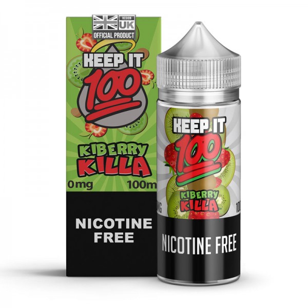 Keep It 100 Kiberry Killa 100ml Short Fill - 0mg